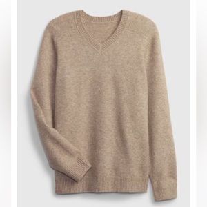 NWT Gap Recycled V-Neck Sweater Men Large